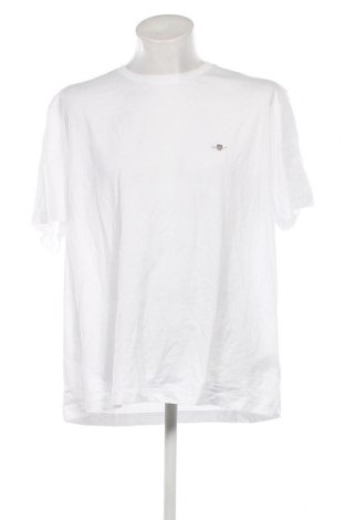 Męski T-shirt Gant, Rozmiar 3XL, Kolor Biały, Cena 191,91 zł