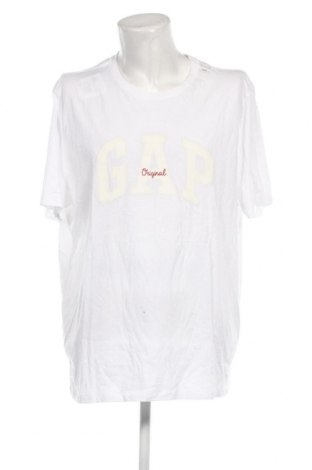 Męski T-shirt Gap, Rozmiar XXL, Kolor Biały, Cena 106,62 zł