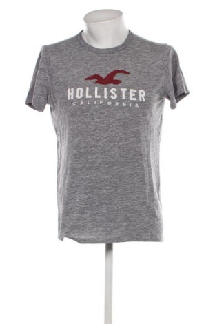 Ανδρικό t-shirt Hollister, Μέγεθος M, Χρώμα Γκρί, Τιμή 7,00 €