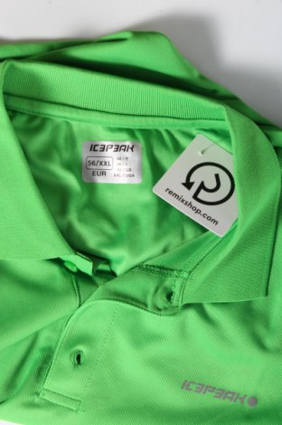 Ανδρικό t-shirt Icepeak, Μέγεθος XXL, Χρώμα Πράσινο, Τιμή 12,83 €