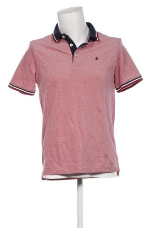 Мъжка тениска Jack & Jones, Размер L, Цвят Червен, Цена 31,00 лв.