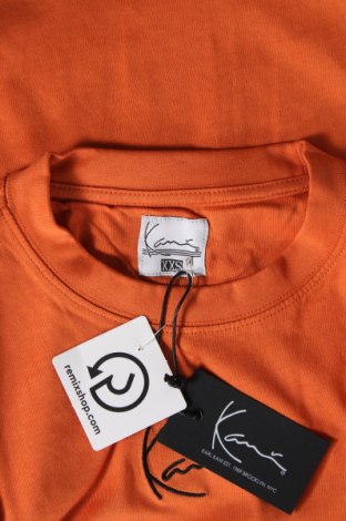 Herren T-Shirt Karl Kani, Größe XXS, Farbe Orange, Preis 9,24 €