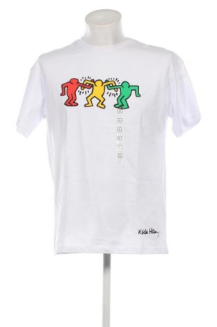 Мъжка тениска Keith Haring, Размер L, Цвят Бял, Цена 18,60 лв.