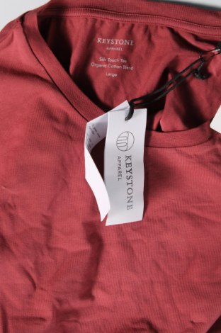Ανδρικό t-shirt Keystone, Μέγεθος L, Χρώμα Ρόζ , Τιμή 15,98 €