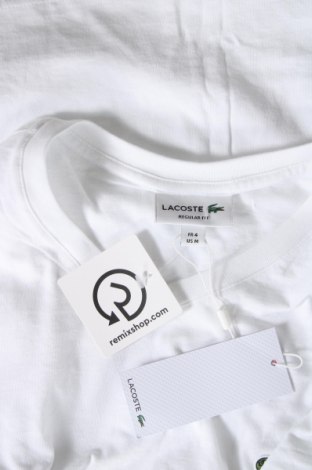 Ανδρικό t-shirt Lacoste, Μέγεθος M, Χρώμα Λευκό, Τιμή 37,11 €