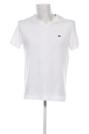 Tricou de bărbați Lacoste, Mărime M, Culoare Alb, Preț 236,84 Lei