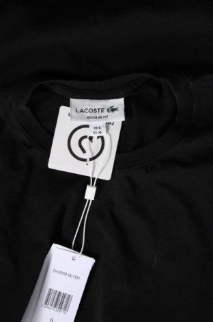 Herren T-Shirt Lacoste, Größe XL, Farbe Schwarz, Preis € 37,11
