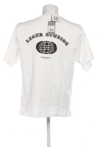 Męski T-shirt LeGer By Lena Gercke, Rozmiar L, Kolor Biały, Cena 82,63 zł