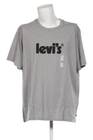 Мъжка тениска Levi's, Размер XXL, Цвят Сив, Цена 56,00 лв.