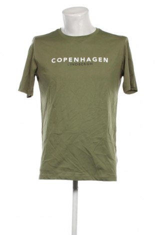 Tricou de bărbați Lindbergh, Mărime L, Culoare Verde, Preț 184,21 Lei