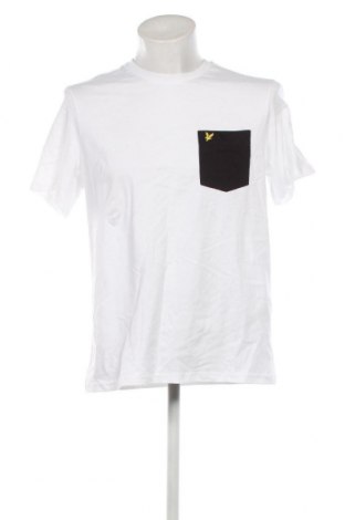 Ανδρικό t-shirt Lyle & Scott, Μέγεθος L, Χρώμα Λευκό, Τιμή 28,87 €
