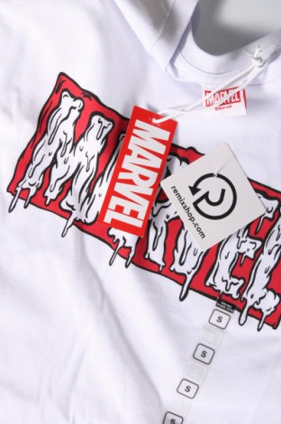Tricou de bărbați Marvel, Mărime S, Culoare Alb, Preț 101,97 Lei