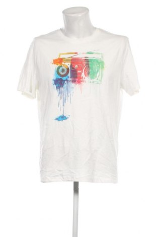 Мъжка тениска Oviesse, Размер XL, Цвят Бял, Цена 16,80 лв.