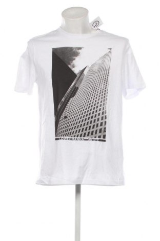 Męski T-shirt Oviesse, Rozmiar XL, Kolor Biały, Cena 47,57 zł