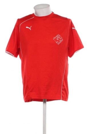 Ανδρικό t-shirt PUMA, Μέγεθος L, Χρώμα Κόκκινο, Τιμή 8,29 €