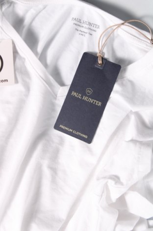 Ανδρικό t-shirt Paul Hunter, Μέγεθος L, Χρώμα Λευκό, Τιμή 28,87 €