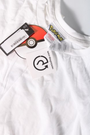 Мъжка тениска Pokemon, Размер L, Цвят Бял, Цена 31,00 лв.