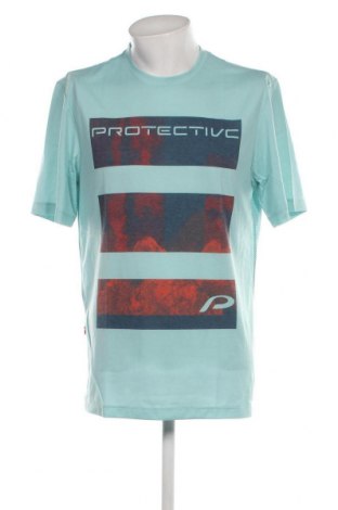 Herren T-Shirt Protective, Größe XXL, Farbe Blau, Preis 28,67 €