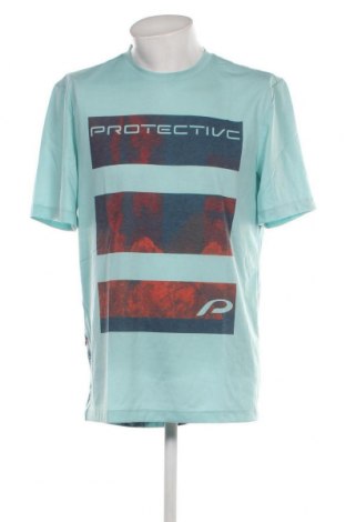Ανδρικό t-shirt Protective, Μέγεθος XXL, Χρώμα Μπλέ, Τιμή 17,20 €