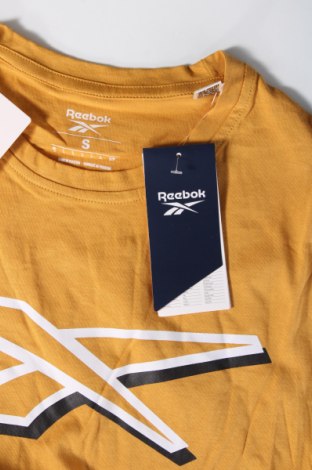 Ανδρικό t-shirt Reebok, Μέγεθος S, Χρώμα Κίτρινο, Τιμή 12,78 €