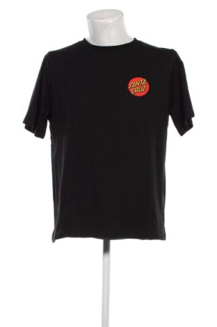 Męski T-shirt Santa Cruz, Rozmiar XL, Kolor Czarny, Cena 55,97 zł