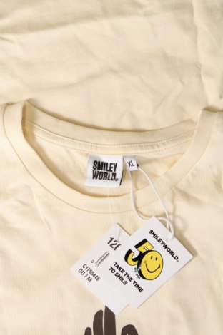 Pánske tričko  Smiley, Veľkosť XL, Farba Kremová, Cena  10,82 €