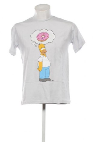 Męski T-shirt The Simpsons, Rozmiar S, Kolor Szary, Cena 30,78 zł