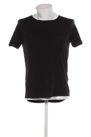 Ανδρικό t-shirt Tom Tailor, Μέγεθος M, Χρώμα Μαύρο, Τιμή 7,16 €