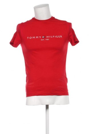 Ανδρικό t-shirt Tommy Hilfiger, Μέγεθος XS, Χρώμα Κόκκινο, Τιμή 22,27 €