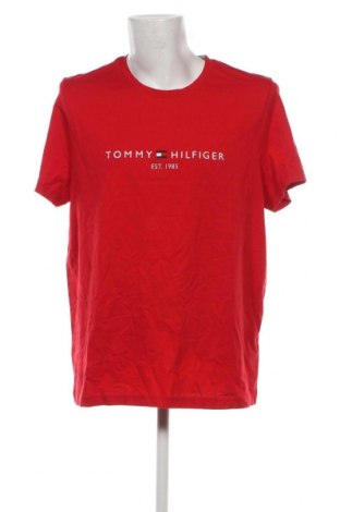 Ανδρικό t-shirt Tommy Hilfiger, Μέγεθος 3XL, Χρώμα Κόκκινο, Τιμή 37,11 €