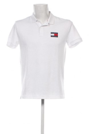 Herren T-Shirt Tommy Jeans, Größe S, Farbe Weiß, Preis 22,27 €