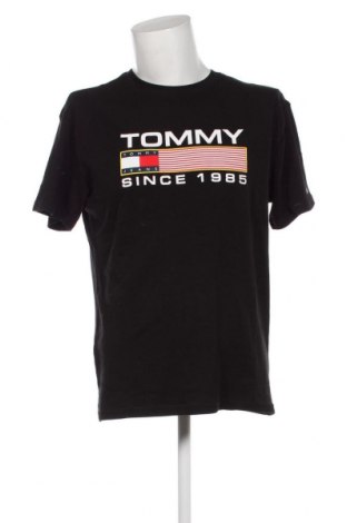 Tricou de bărbați Tommy Jeans, Mărime M, Culoare Negru, Preț 236,84 Lei