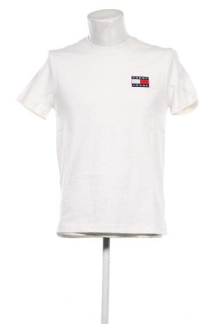 Herren T-Shirt Tommy Jeans, Größe S, Farbe Ecru, Preis € 28,57
