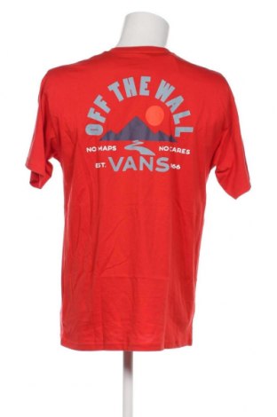 Tricou de bărbați Vans, Mărime L, Culoare Roșu, Preț 144,74 Lei