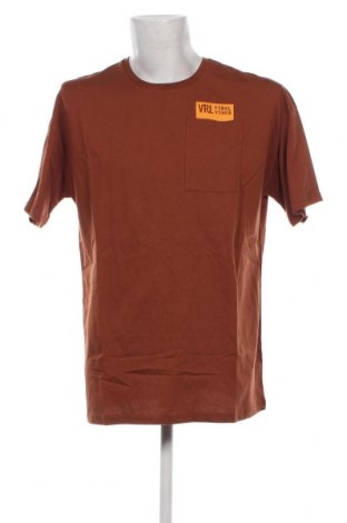 Мъжка тениска Viral Vibes, Размер XXL, Цвят Кафяв, Цена 31,00 лв.