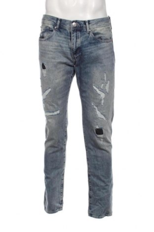 Męskie jeansy Armani Exchange, Rozmiar L, Kolor Niebieski, Cena 435,00 zł
