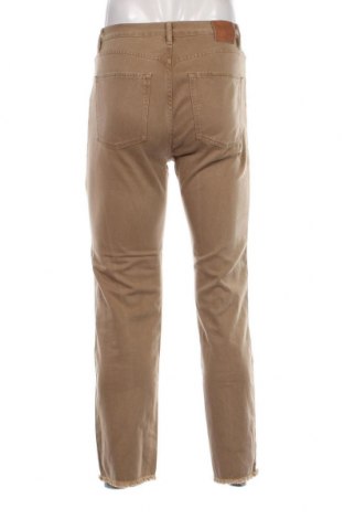 Мъжки дънки Massimo Dutti, Размер M, Цвят Бежов, Цена 39,75 лв.