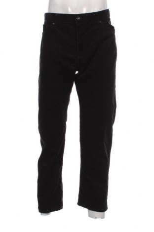 Pantaloni raiați de bărbați Marks & Spencer, Mărime XL, Culoare Negru, Preț 41,89 Lei