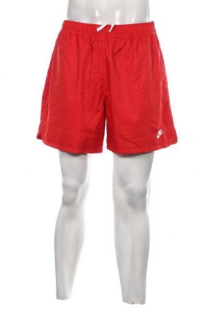 Мъжки къс панталон Nike, Размер XL, Цвят Червен, Цена 77,00 лв.