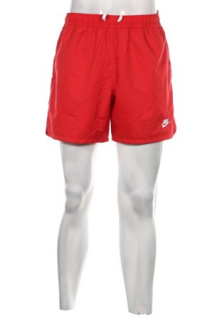 Мъжки къс панталон Nike, Размер M, Цвят Червен, Цена 46,20 лв.