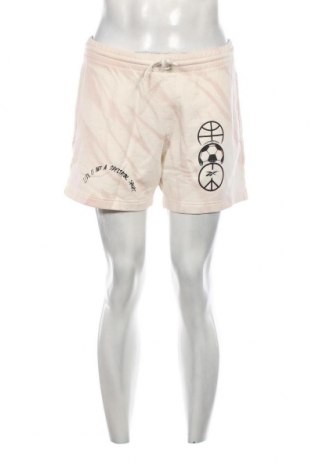 Ανδρικό κοντό παντελόνι Reebok, Μέγεθος S, Χρώμα Εκρού, Τιμή 22,62 €