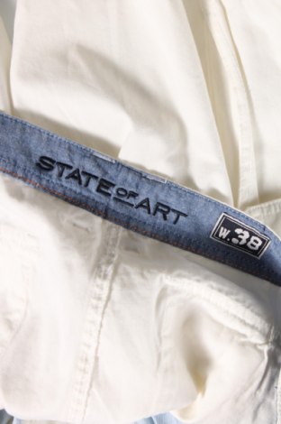 Мъжки къс панталон State Of Art, Размер XL, Цвят Бял, Цена 41,06 лв.