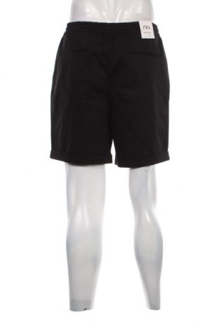 Pantaloni scurți de bărbați Zara, Mărime L, Culoare Negru, Preț 119,69 Lei