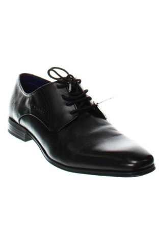 Мъжки обувки Bugatti, Размер 42, Цвят Черен, Цена 218,00 лв.