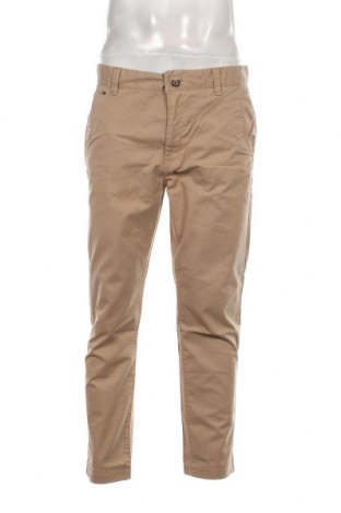 Pantaloni de bărbați Hilfiger Denim, Mărime L, Culoare Bej, Preț 485,71 Lei