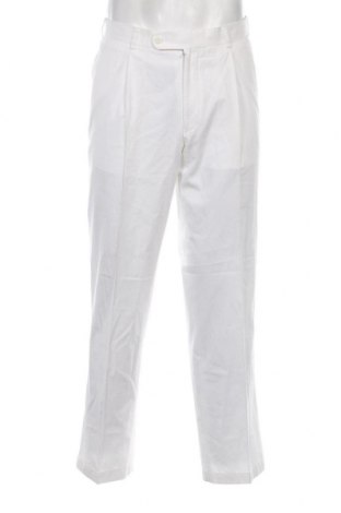 Мъжки панталон Hiltl, Размер L, Цвят Бял, Цена 84,00 лв.