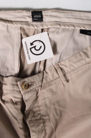 Ανδρικό παντελόνι Hugo Boss, Μέγεθος L, Χρώμα  Μπέζ, Τιμή 41,42 €