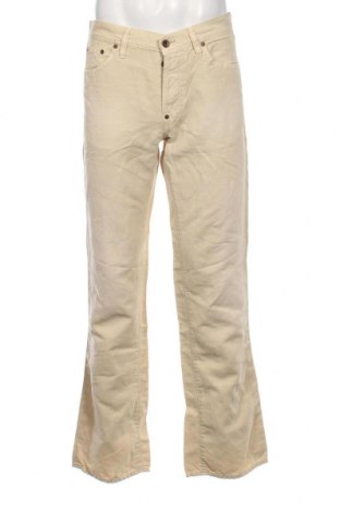 Мъжки панталон Hugo Boss, Размер M, Цвят Бежов, Цена 64,39 лв.