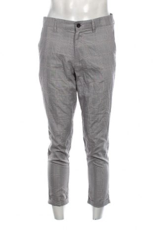 Pantaloni de bărbați Pull&Bear, Mărime M, Culoare Gri, Preț 38,16 Lei