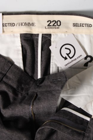 Ανδρικό παντελόνι Selected Homme, Μέγεθος M, Χρώμα Γκρί, Τιμή 38,70 €
